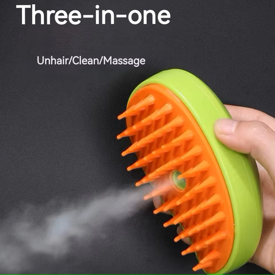 Steamy Pet Brush