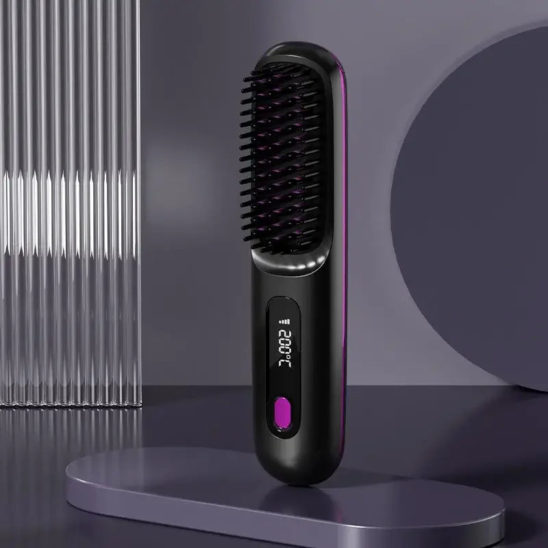 Clairsty™ Portable Straightener Brush