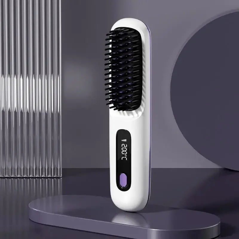 Clairsty™ Portable Straightener Brush