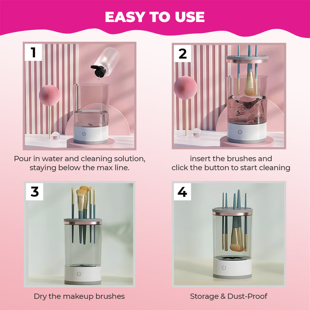 BrushBlast- MAKEUP BRUSH CLEANER