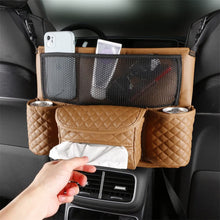 Load image into Gallery viewer, Car Seat Storage Leather Bag
