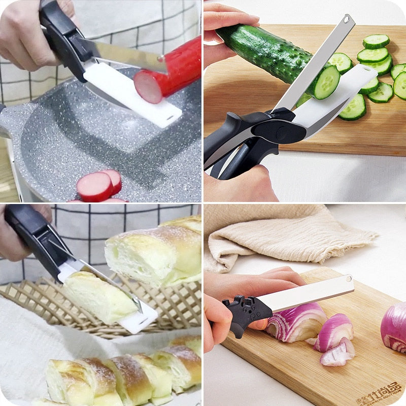 Smart Kitchen Smart Cutter 2 in 1 Knife Cut42837